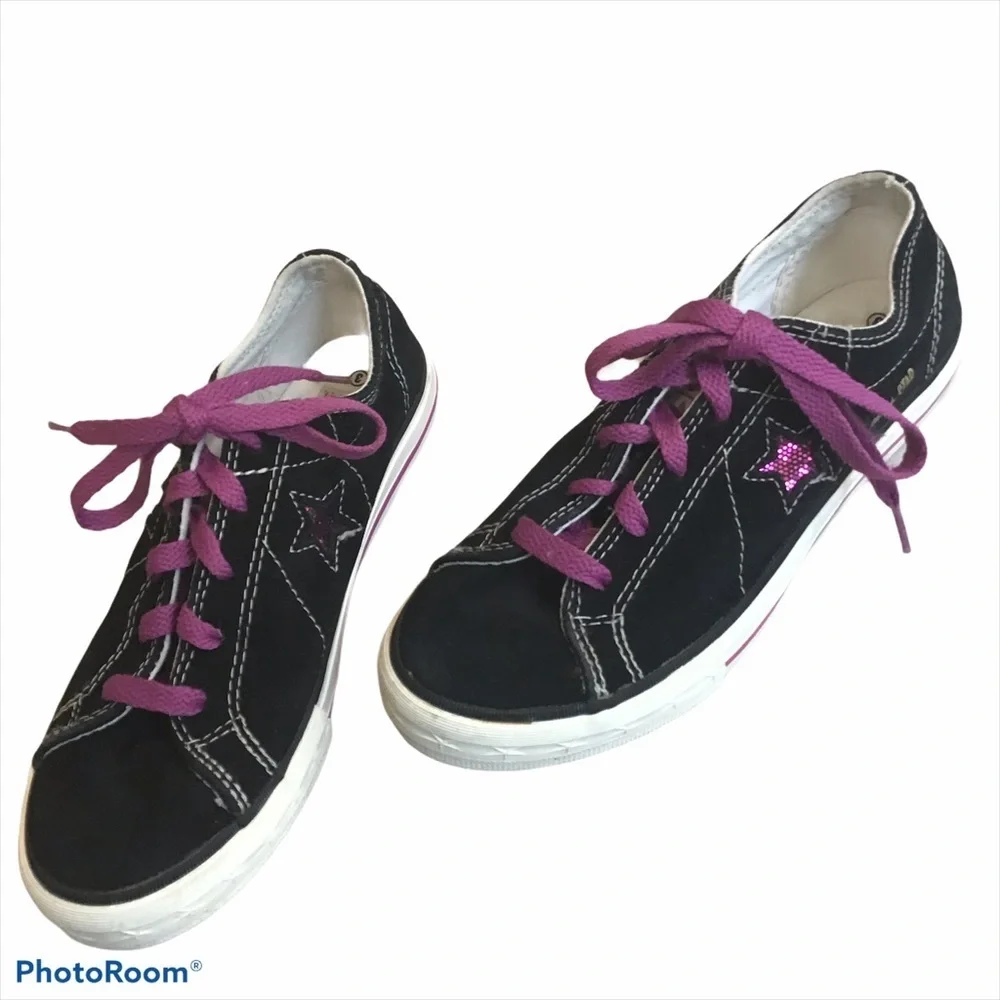 Kids Converse One Star Suede Sneakers